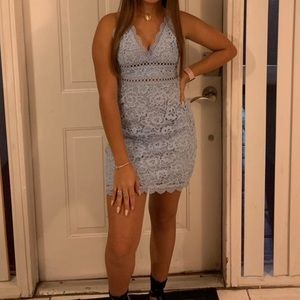 Forever 21 blue dress